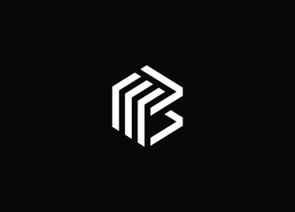 Creative Letters MB Logo Design Vector Template