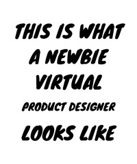 Newbie virtual product designer