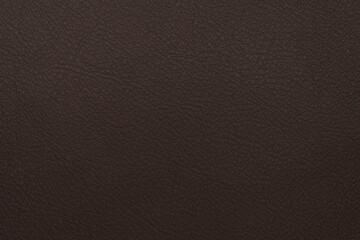 Dark brown full grain leather texture for background