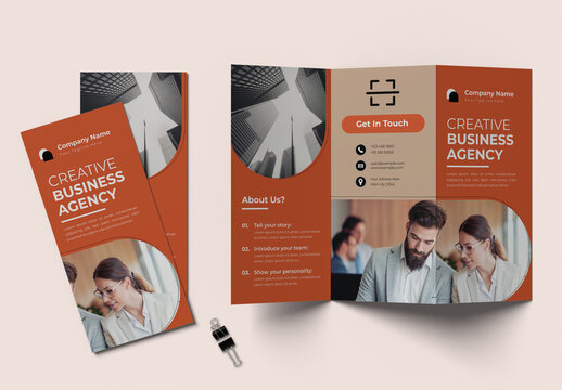 Business Corporate Trifold Brochure