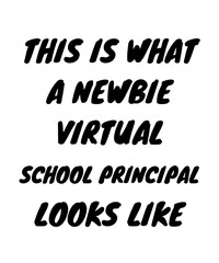 Newbie virtual school principal