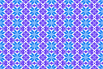 seamless pattern Ukrainian folk