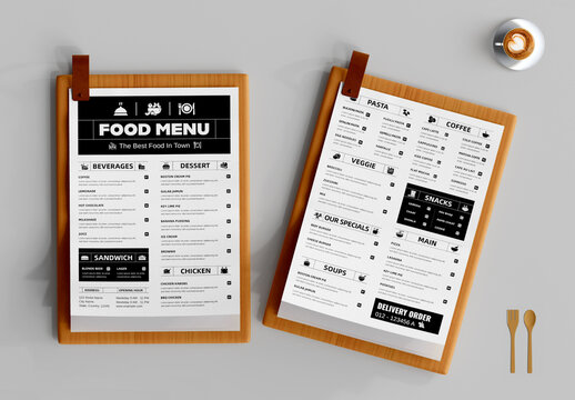 Simple Restaurant Menu Template