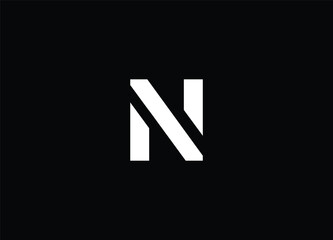 Creative Letters N Logo Design Vector Template