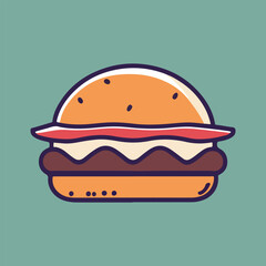 burger illustration 