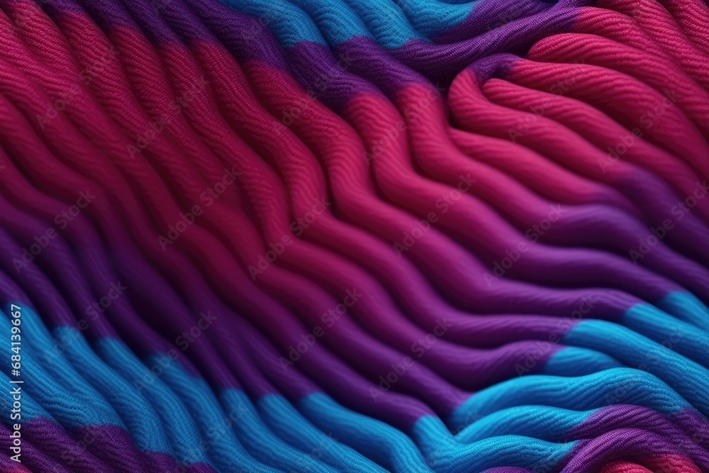 Poster abstract colorful seamless pattern of scales. generative ai