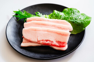 脂身の多い豚バラ肉