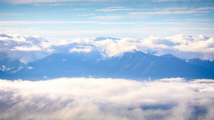 clouds over the mountains, slovakia
