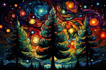 Christmas Trees - Generative AI