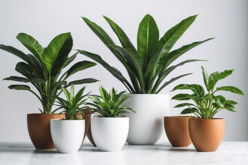 plants in a pot