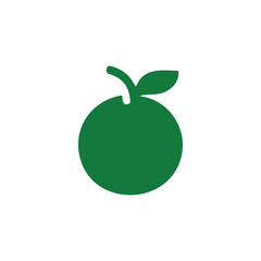 fruits and vegetables icon on white background vector graphics