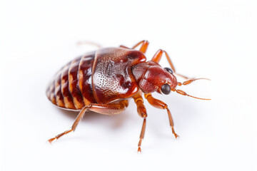 Bed bugs on the bed, bed bug attack