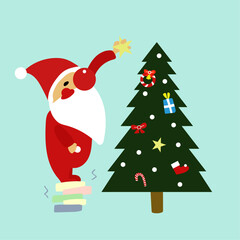 サンタ　イラスト素材