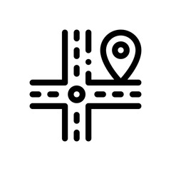 location line icon