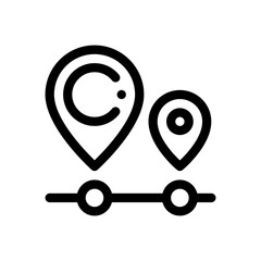 location line icon