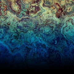 Fototapeta na wymiar Abstract Marble texture. Fractal digital Art Background. High Resolution. Can be used for background or wallpaper