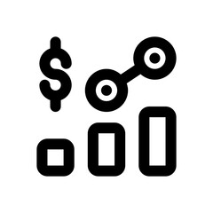 financial line icon