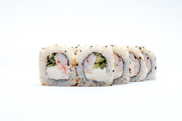 sushi on a plate
