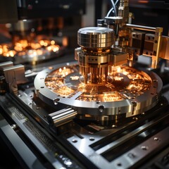 Process of laser manufacturing high-precision components