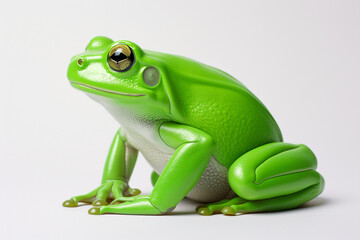 Fototapeta premium minimalist frog created with Generative Ai