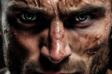 Obraz premium Focused Sports man 