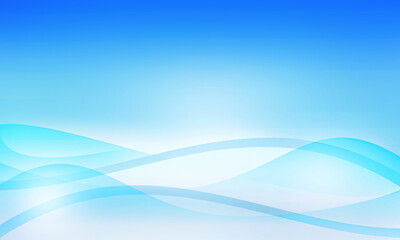 Abstract Soft light blue background with curve pattern graphics gradient color for illustration wallpaper banner website