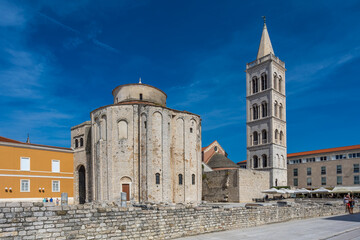 Zadar, Norddalmatien, kroatische Adriaküste - obrazy, fototapety, plakaty