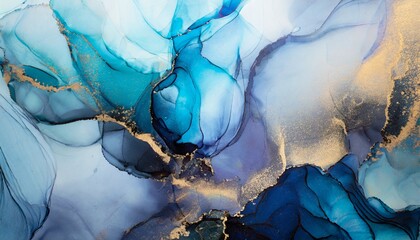 marble ink abstract art from exquisite original painting for abstract background painting was painted on high quality paper texture to create smooth marble background pattern of ombre alcohol ink