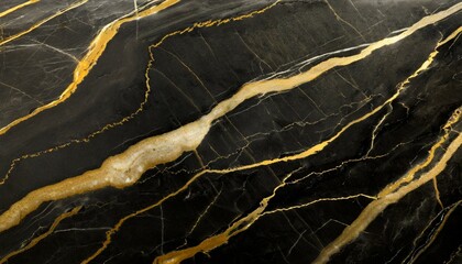 black marble background with yellow veins