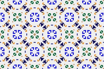 Abstract ethnic rug ornamental seamless pattern.Perfect for fashion, textile design, cute themed fabric, on wall paper, wrapping paper and home decor. Geometric pattern.