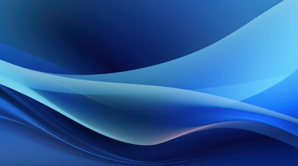 Blue background modern wave shape design, business finance wallpaper.