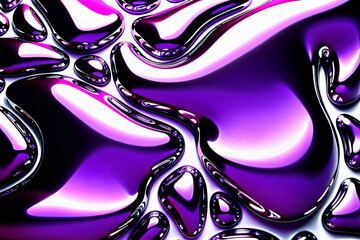Lila Pinkes Fraktal Hintergrund mit Farbverlauf
