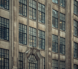 Obraz premium details of modern office building; architecture detail;