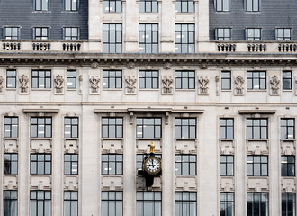 Fototapeta premium details of modern office building; architecture detail;