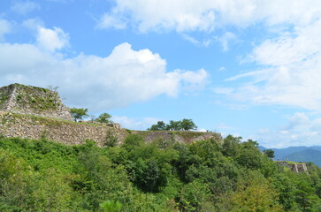 Obraz premium 【兵庫県】天空の城・竹田城跡