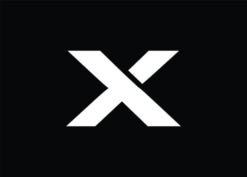 Creative Letters X Logo Design Vector Template