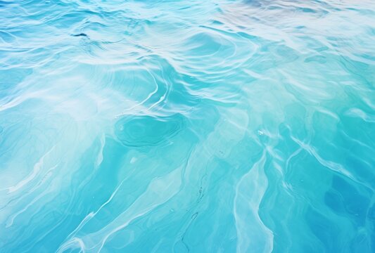 Unveiling the Mesmerizing Beauty: A Unique Vision of Crystal Blue Waters in Style Generative AI