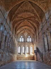 Refectory of the Cistercian monastery of Santa Maria de la Huerta, Soria