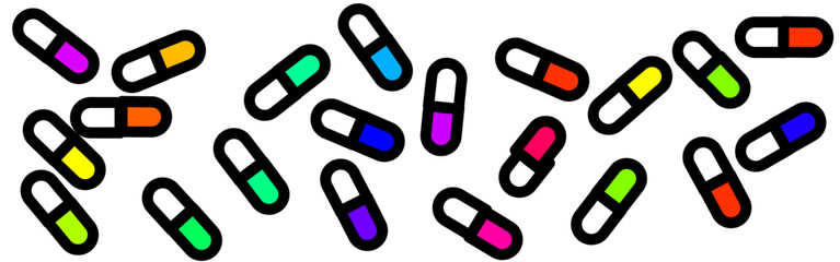 medicine capsule icon vector illustration