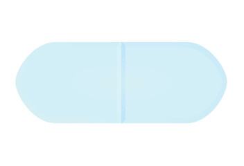 Blue  tablet pills. vector illustration