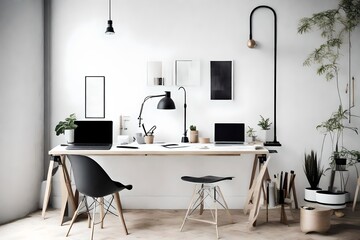Minimalistic workspace with a focus on simplicity and productivity.