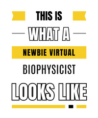 Obraz premium Newbie virtual biophysicist