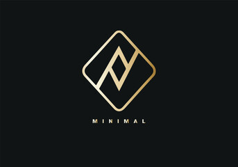 Fototapeta premium Minimalist logo design vector template. Editable vectors. Icon symbol vector EPS 10.
