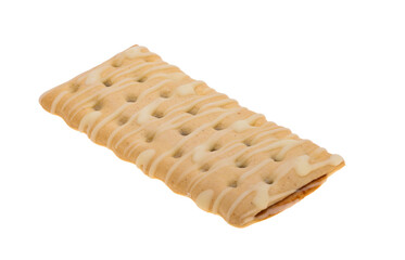 cookies with jam isolated