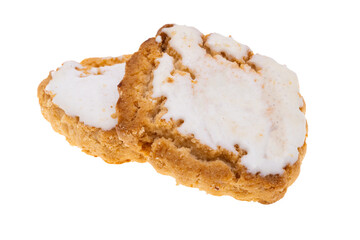 delicious spanish cookies isolated