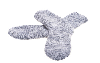 women's warm socks isolated
