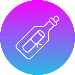Message In Bottle Icon