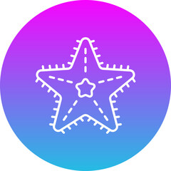 Fototapeta premium Starfish Icon