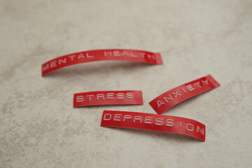 Depression , Stress , Anxiety, and Mental Health labels