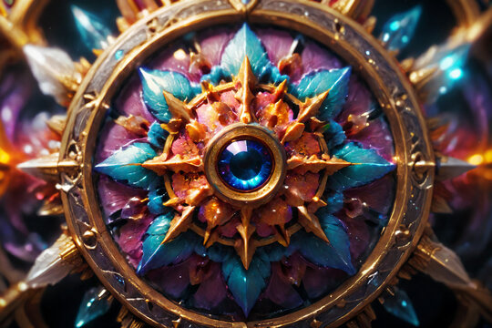 Mystical fantasy eye - A concept for mystery and intelligence